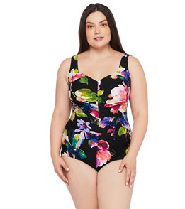 plus size water aerobic swimsuits