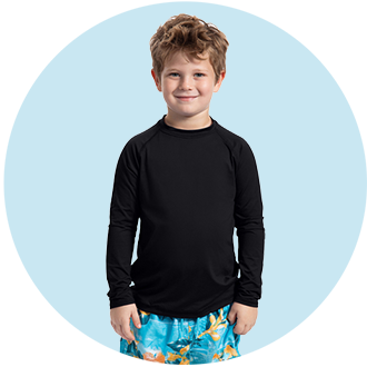 Boys' Rash Guards & Swim Shirts
