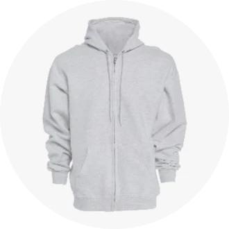 Custom Zip Up Hoodies