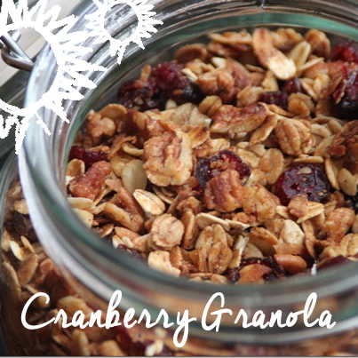 Healthy Eats: Homemade Cranberry Granola