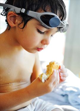 Eat Before a Swim Meet