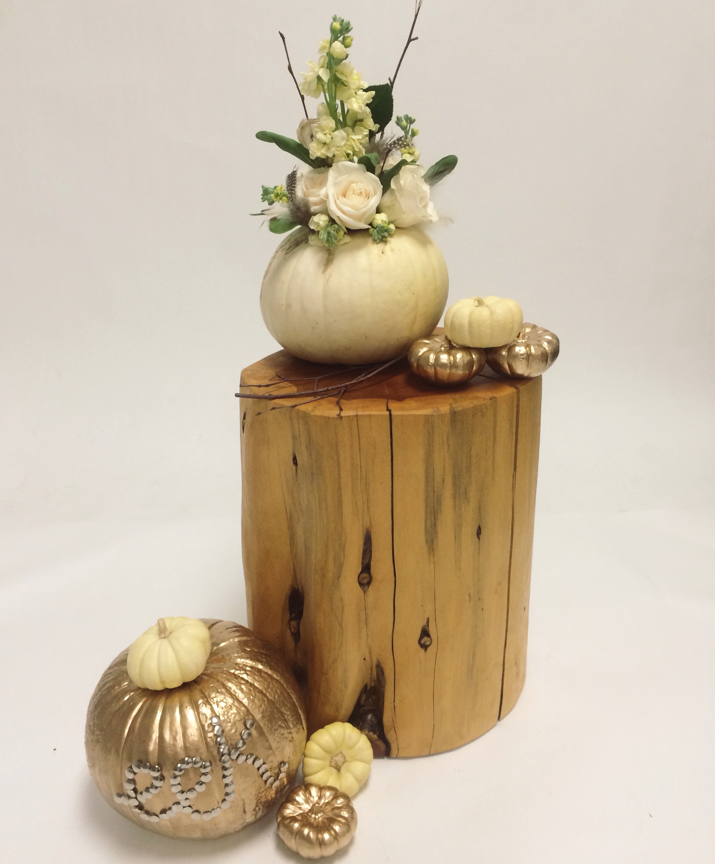 DIY: Pumpkin Centerpieces