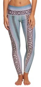 Teeki Blue Border Town Women's Hot Yoga Pants ($72)