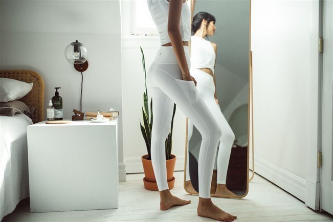 Harmony Balance Yoga Leggings - Size L Mint Green NWT