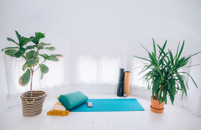 Creating Your Own Home Yoga Space 
