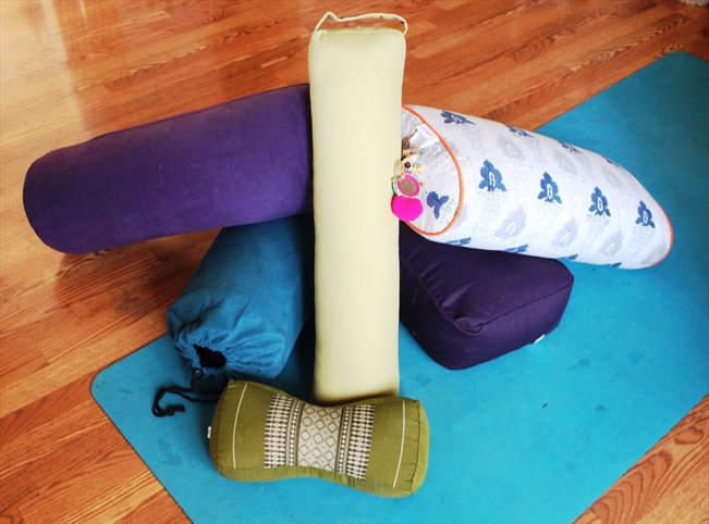 Understanding Props - How to use a Yoga Bolster - Blog - Yogamatters