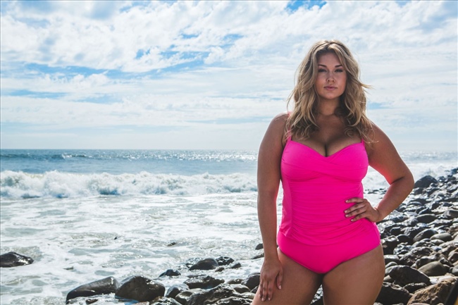 designer plus size bathing suits