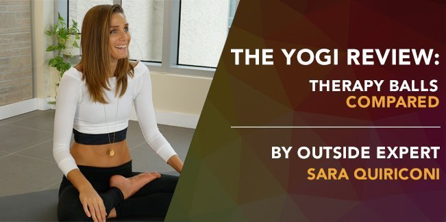 The Yogi Review: Therapy Balls Compared