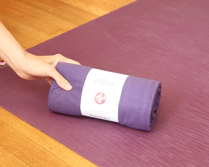 manduka hot yoga towel