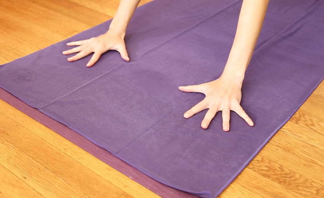 best yoga mat towel for hot yoga