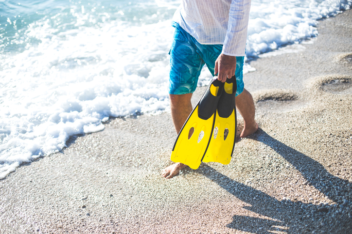 speedo kids flippers