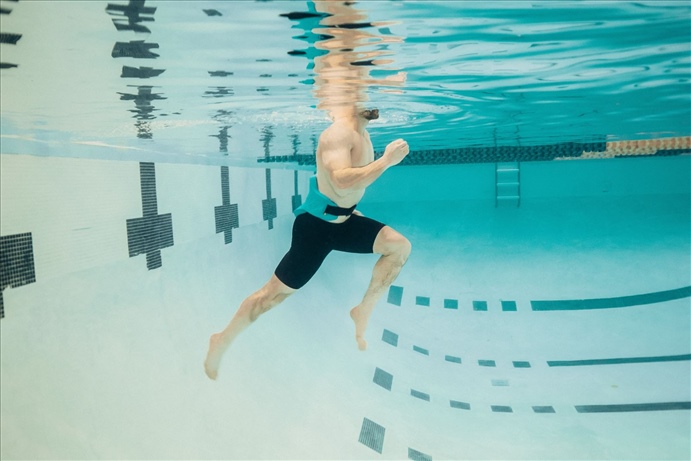 Pool Deck Mat for Water Fitness Instructors