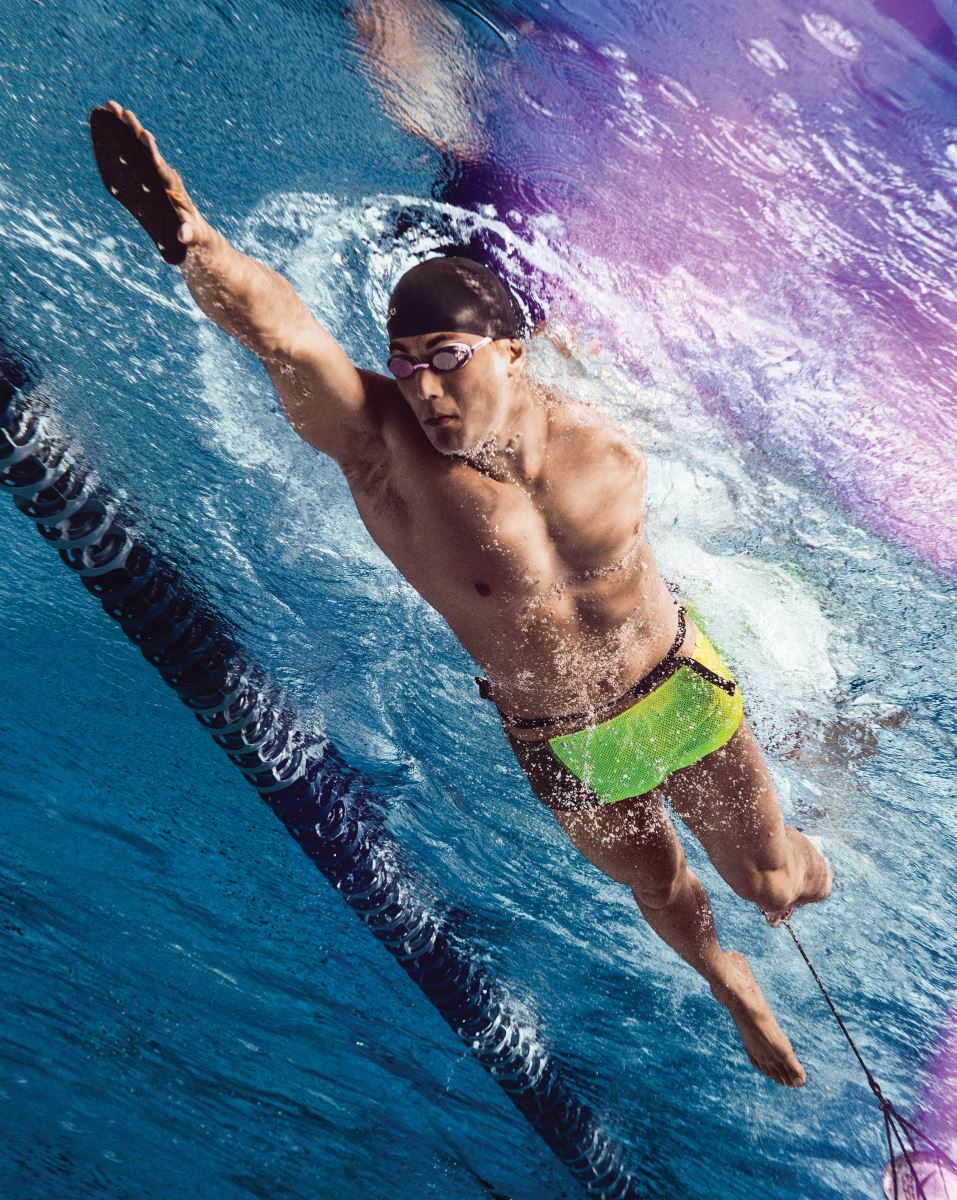 Small Speedo Swim Swimming Power Plus Hand Paddles Training Workout Pool Aid 