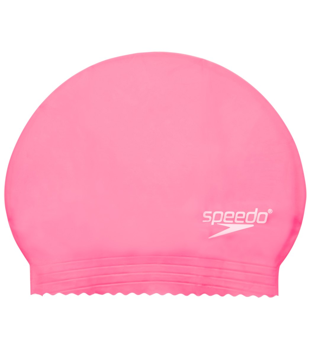 Speedo Latex Kids Swim Cap at SwimOutlet.com