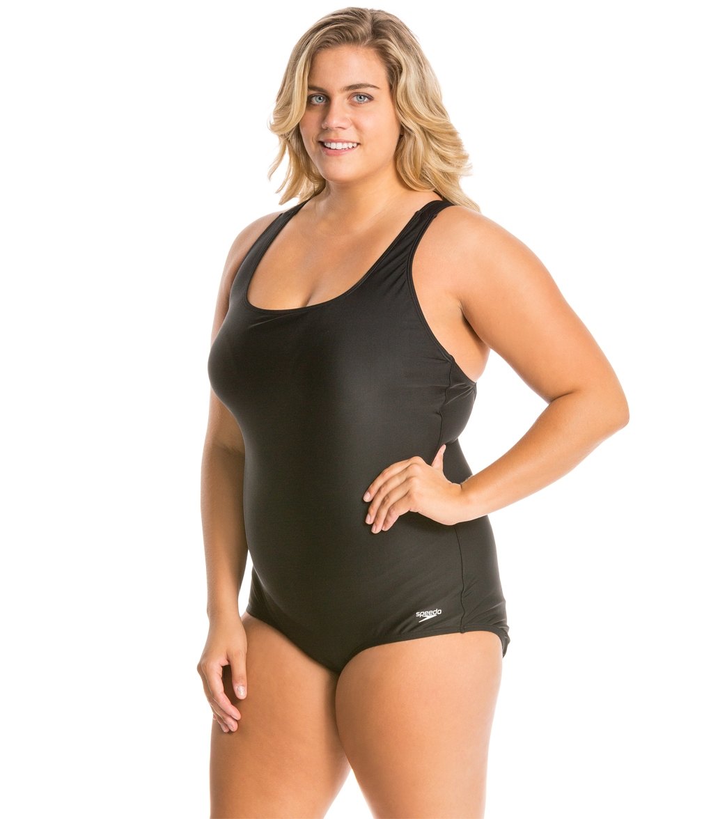 Speedo Ultraback Conservative Plus Size At Free Shipping