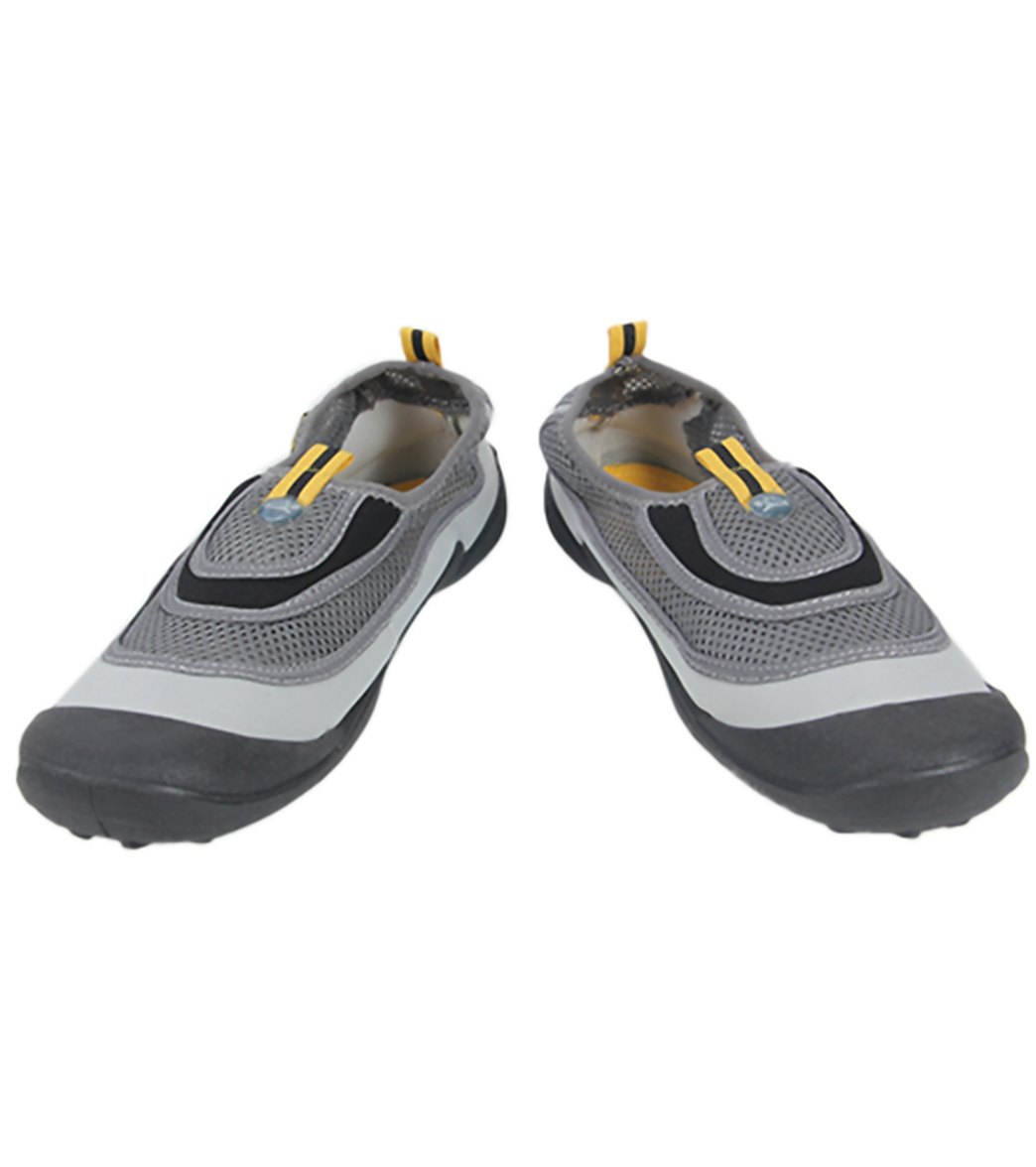 Cudas Men's Flatwater Water Shoes - Dark Grey/Black 10 - Swimoutlet.com