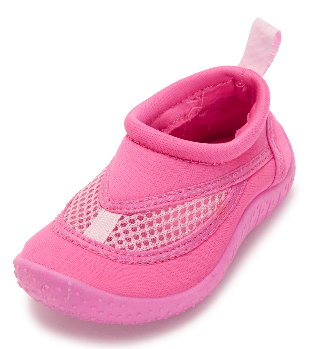 I Play. By Green Sprouts Kid's Swim Shoes - Hot Pink 4 - Swimoutlet.com