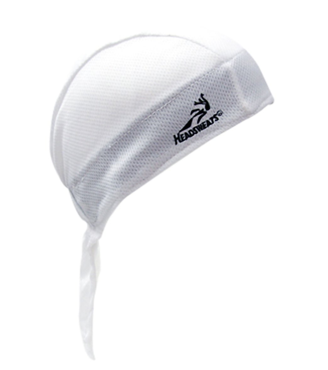 Headsweats Shorty - White Polyester - Swimoutlet.com