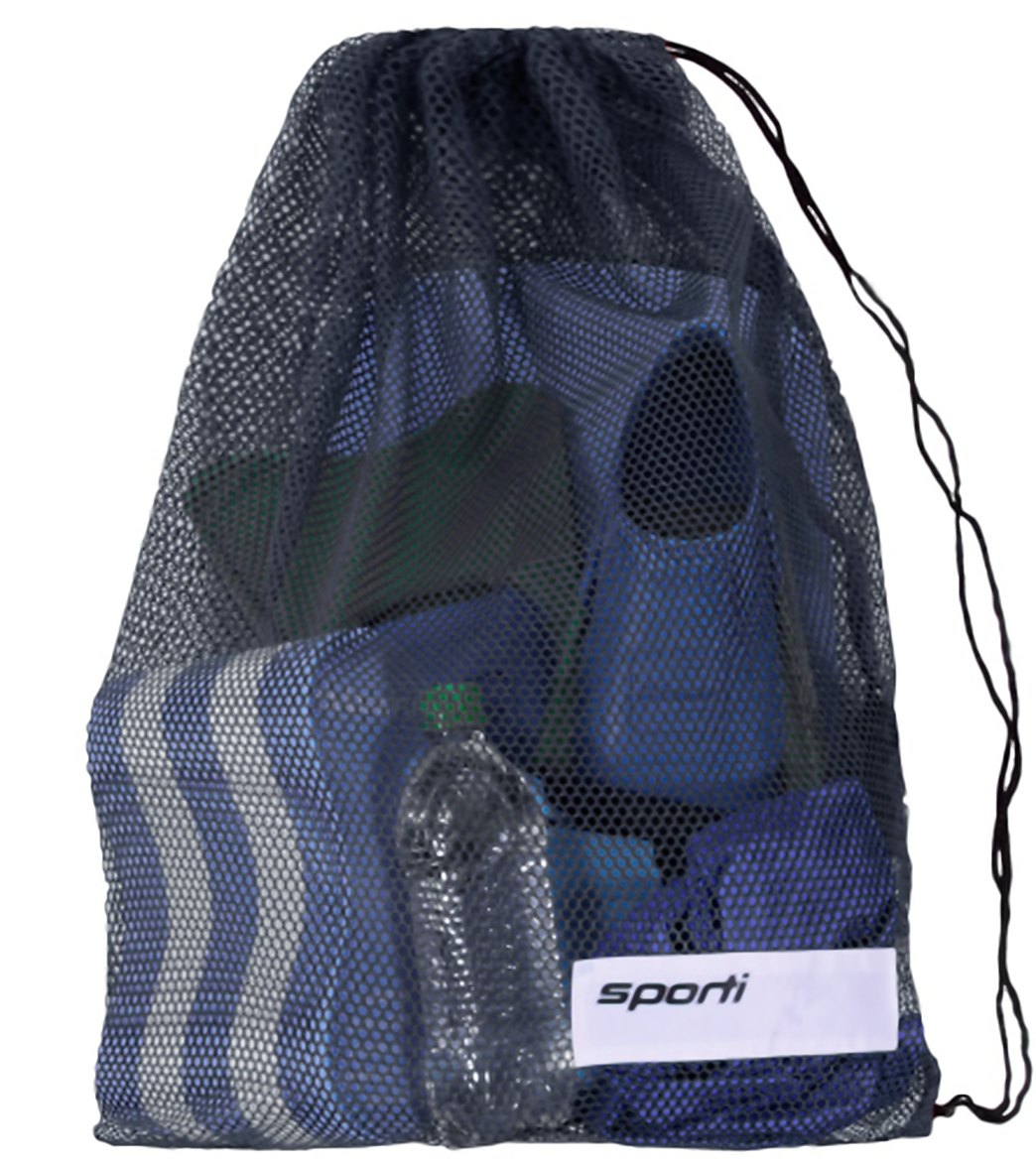 Sporti Mesh Bag - Navy Polyester - Swimoutlet.com