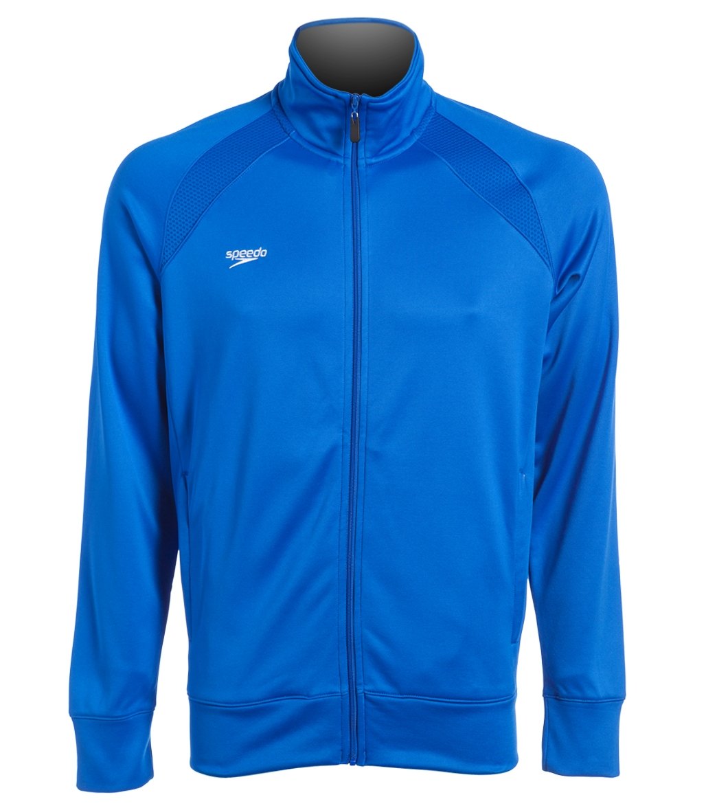 Speedo Male Sonic Warm Up Jacket at SwimOutlet.com - Free Shipping