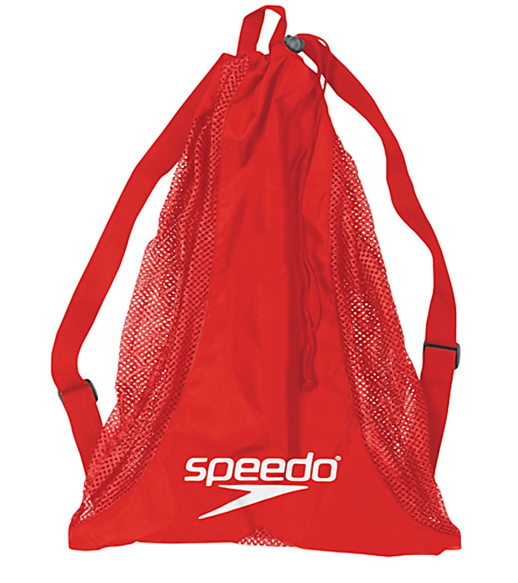 Speedo Sac Filet De Natation - 35 Litres, Dimensions 68x49 Cm - Maille Drainante Et Ventilée - Pour Piscine, Plage, Sport