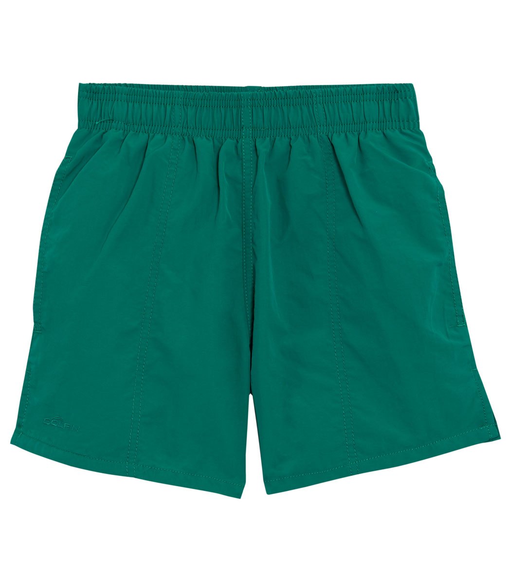 Dolfin Youth Water Short - Green Small Nylon/Polyester - Swimoutlet.com