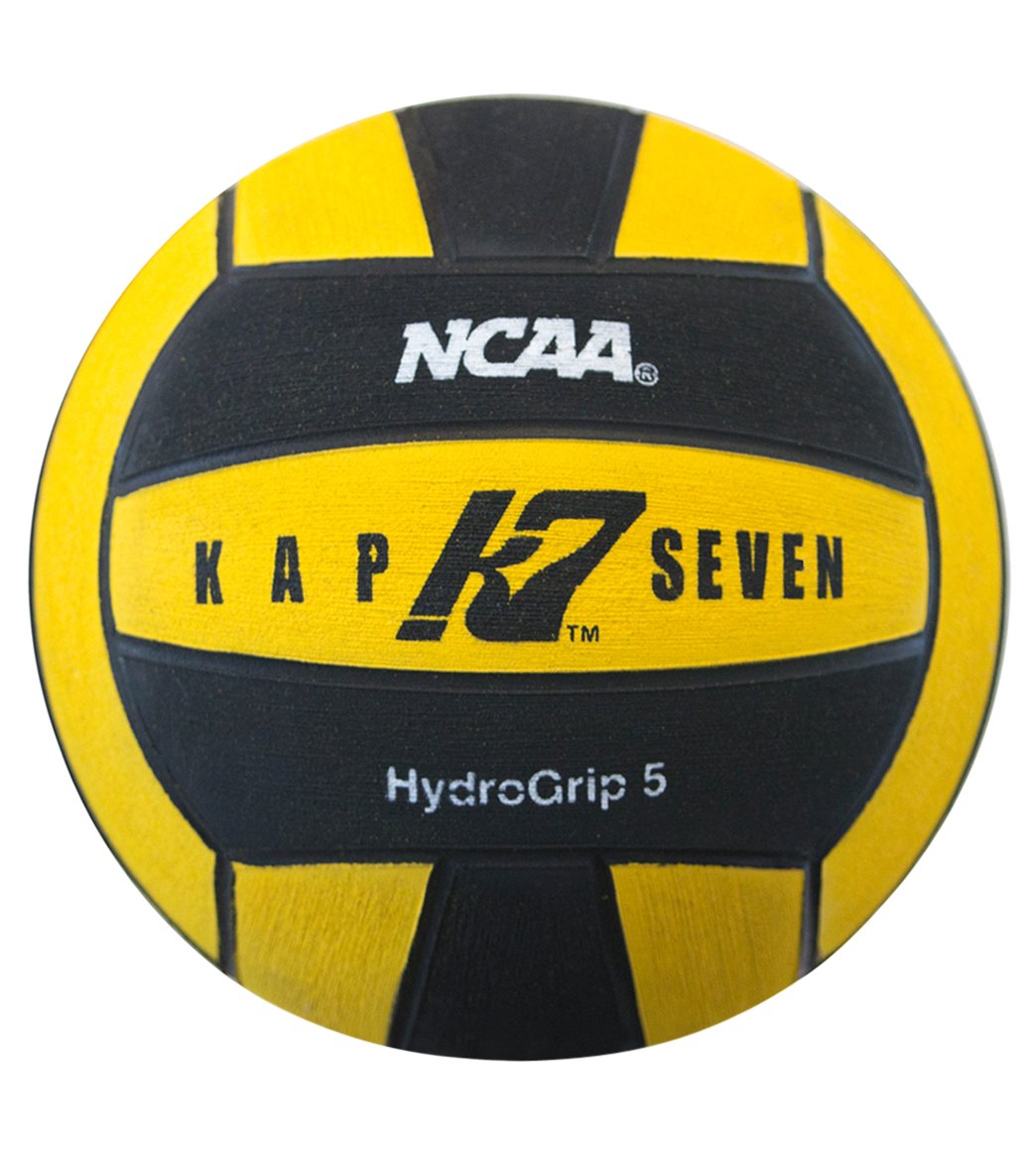 Kap7 Men's Size 5 Hydrogrip Water Polo Ball Ncaa Cwpa - Yellow/Black - Swimoutlet.com