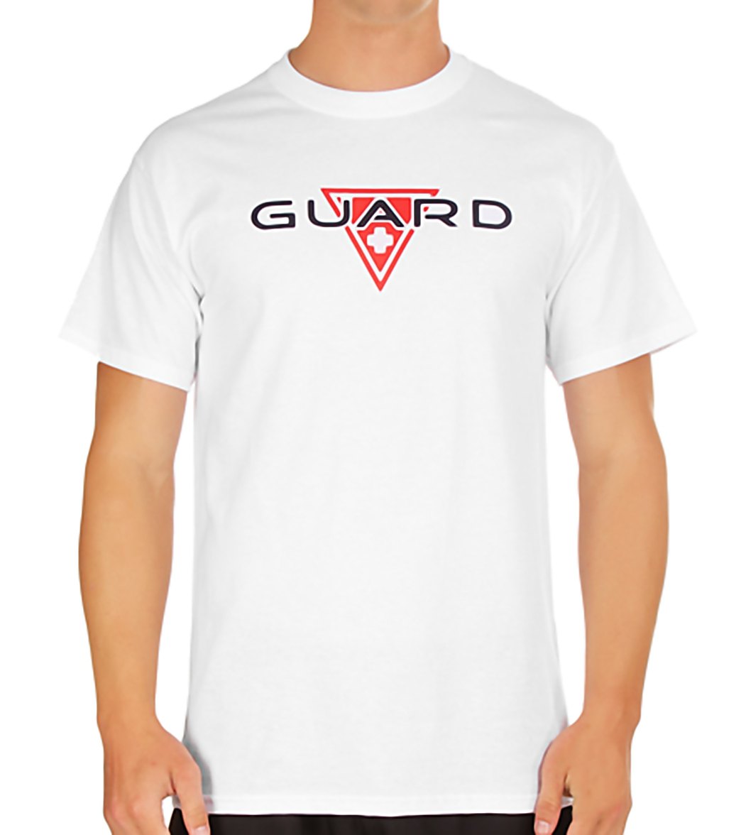 The Finals Guard Male T-Shirt - White Small Cotton - Swimoutlet.com