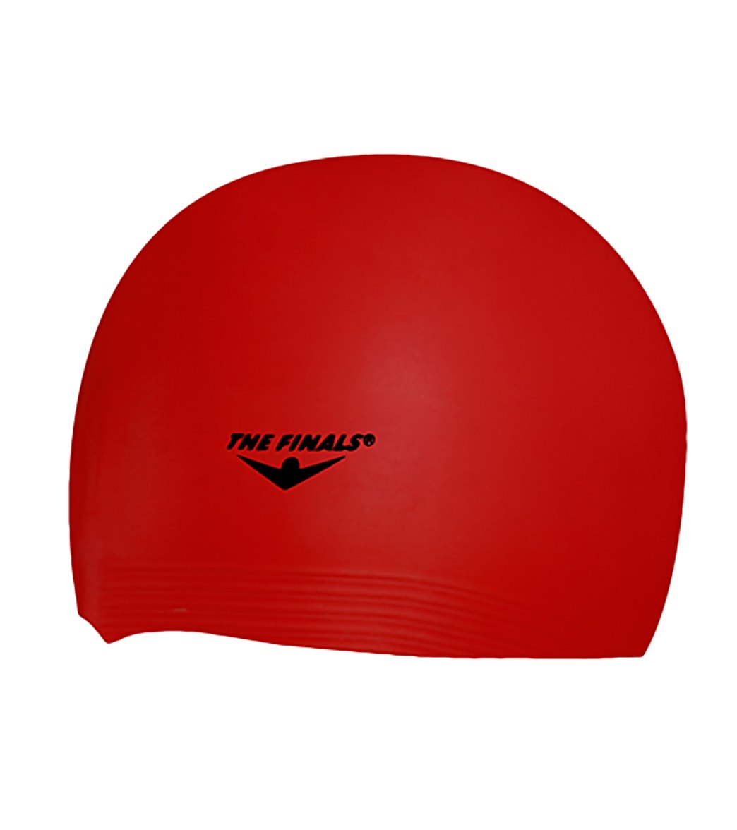 The Finals Solid Latex Swim Cap at