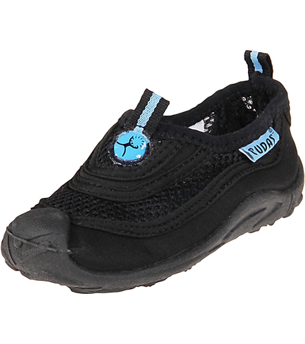 Cudas Youth Flatwater Watershoes - Black 11 - Swimoutlet.com