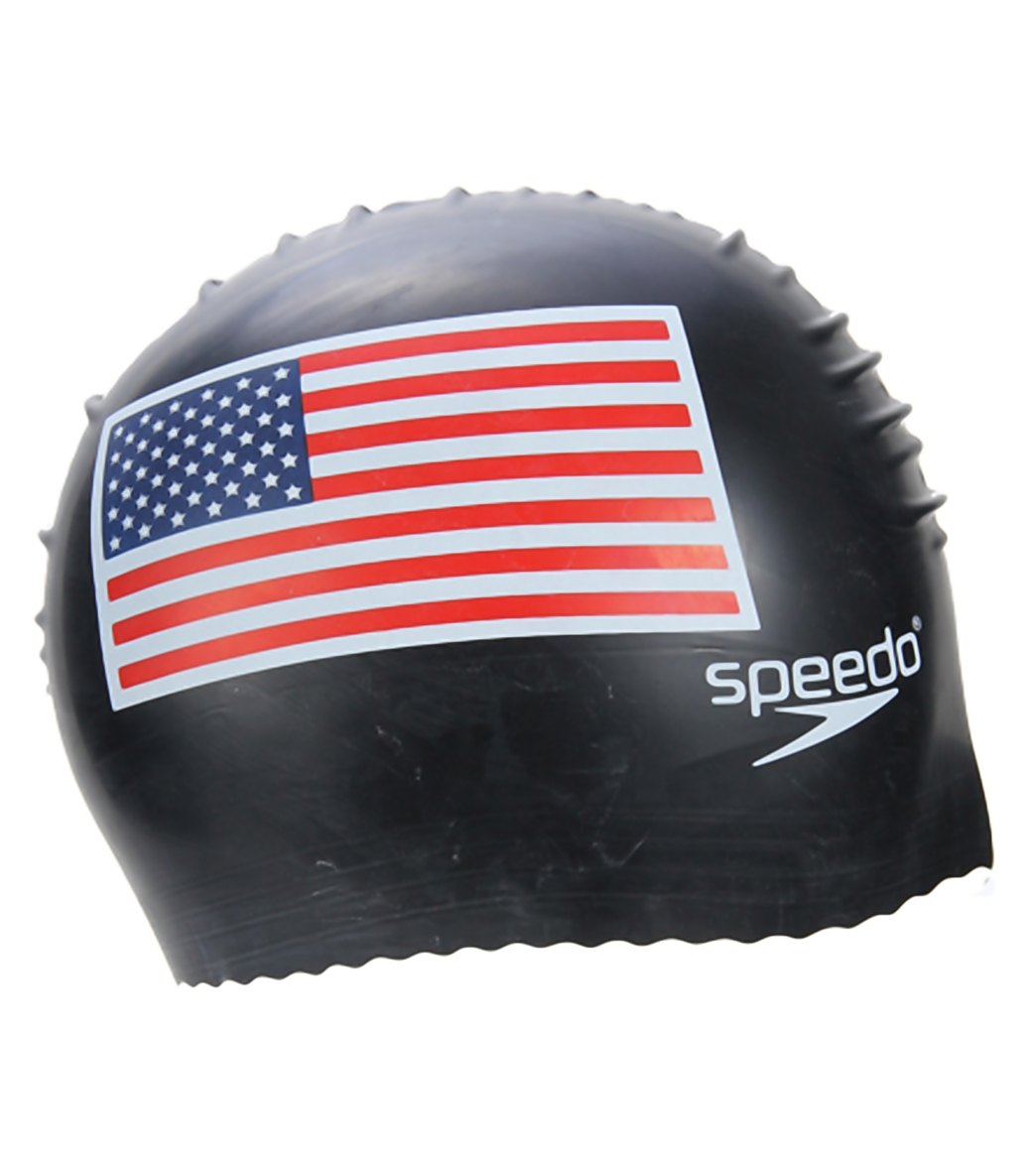 speedo latex swim cap