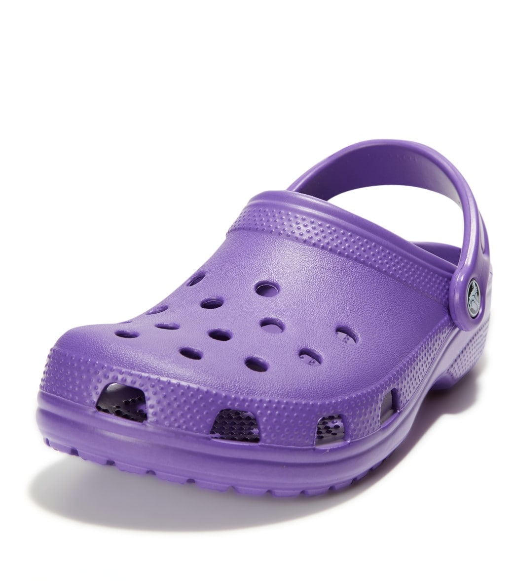 Crocs Classic Clogs - Neon Purple M5W7 - Swimoutlet.com
