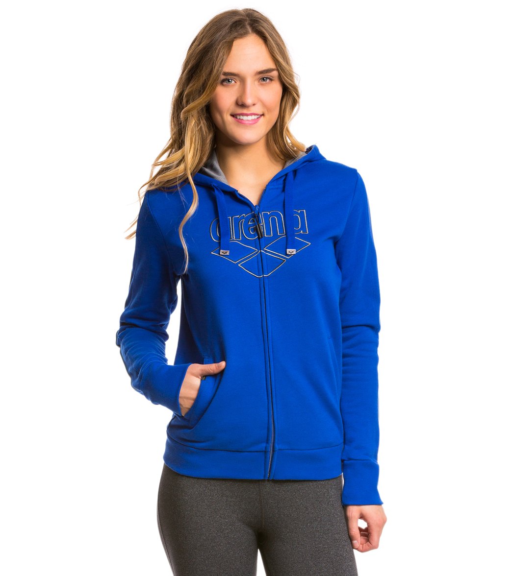 Arena Parkour Women's Zip Hooded Sweatshirt at SwimOutlet.com - Free ...