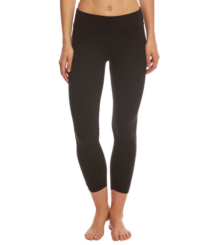 Beyond Yoga Essential Gathered Yoga Capris at YogaOutlet.com - Free ...