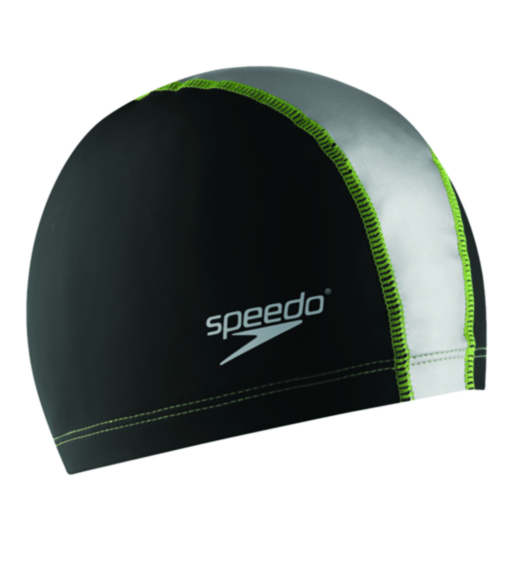 speedo polyester swim cap