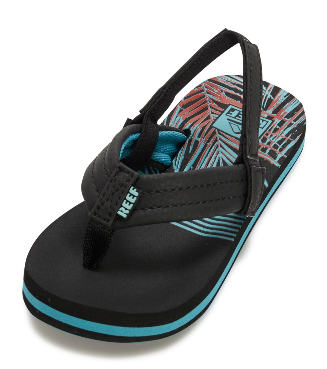 Reef Boys' Ahi Sandals - Tropical Dream 11/12 Eva/Foam/Polyester - Swimoutlet.com