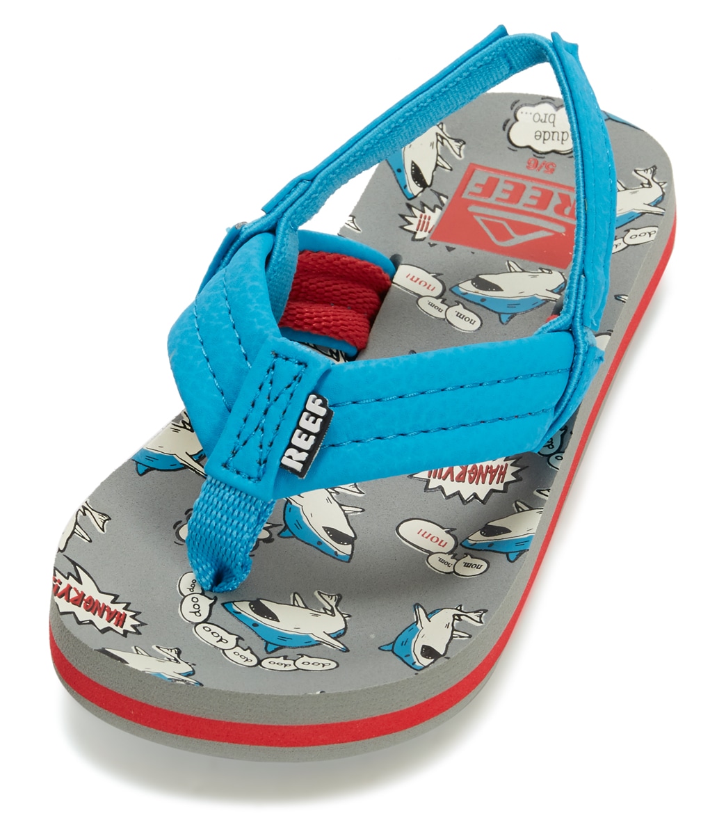 Reef Boys' Ahi Sandals - Nom 11/12 Eva/Foam/Polyester - Swimoutlet.com