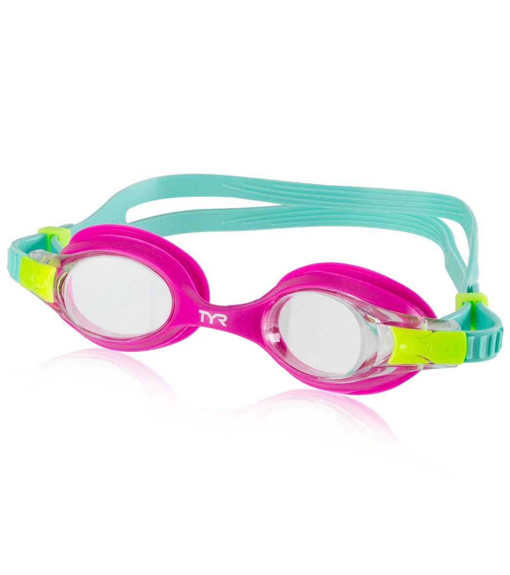 TYR Kid's BCRF Swimple Swim Goggle at SwimOutlet.com