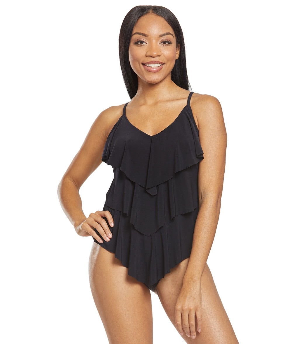Magicsuit By Miraclesuit Solid Rita Tankini Top