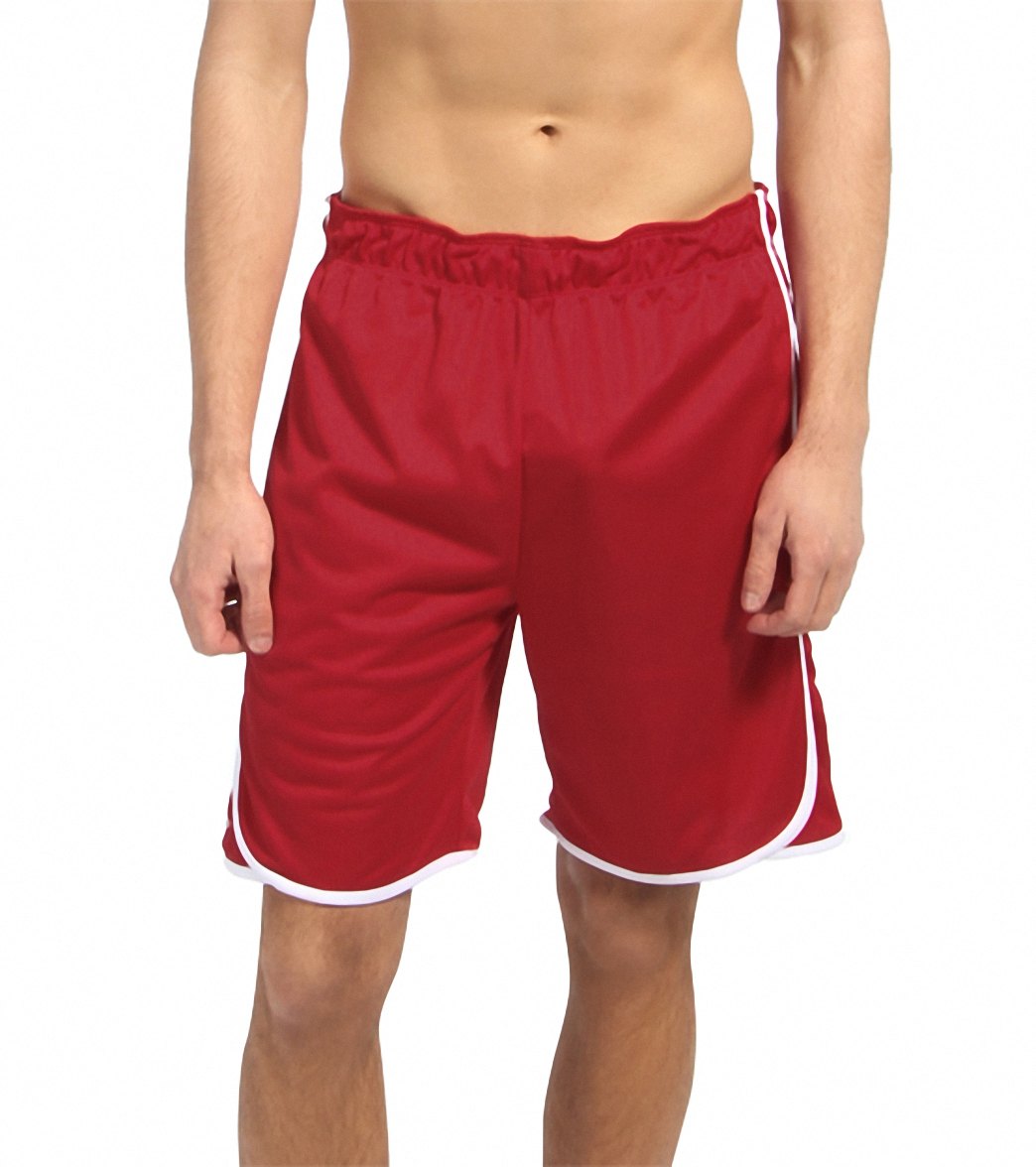 Speedo Men's Tech Short - Red Xlarge Size Xl Polyester - Swimoutlet.com