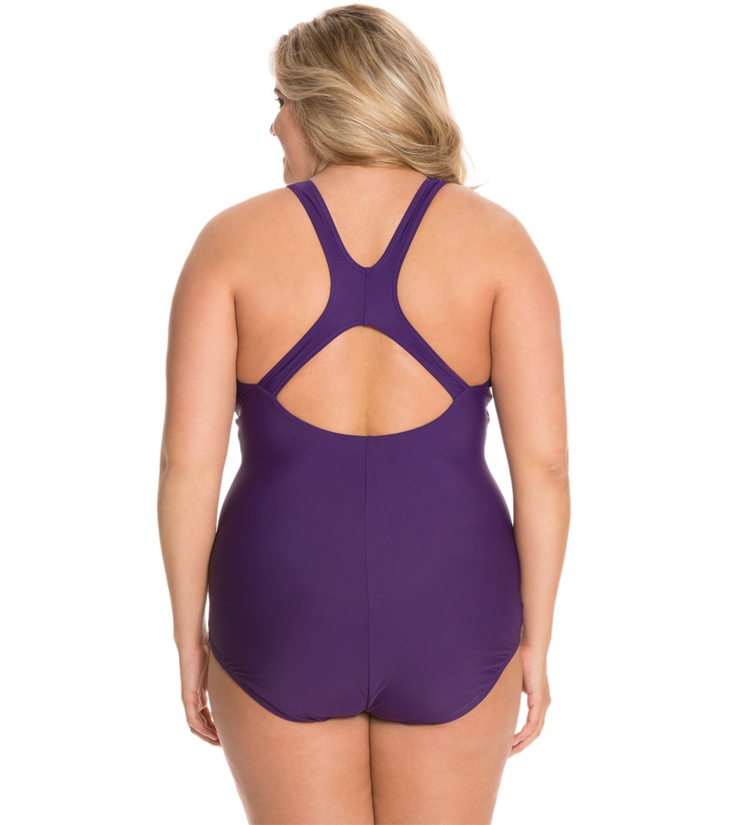 Speedo Conservative Ultraback Plus Size Chlorine Resistant One Piece