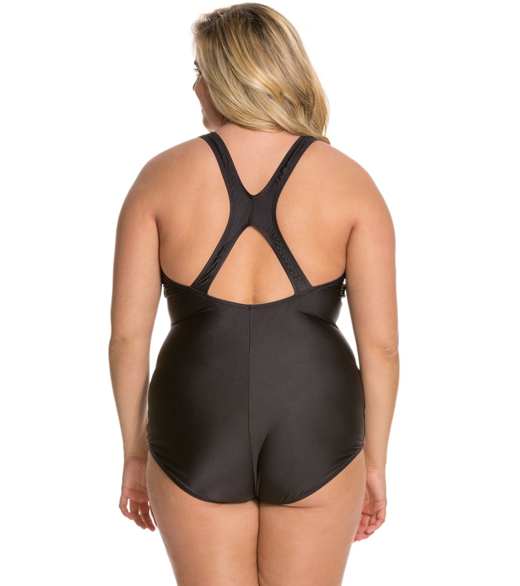 Speedo Conservative Ultraback Plus Size Chlorine Resistant One Piece