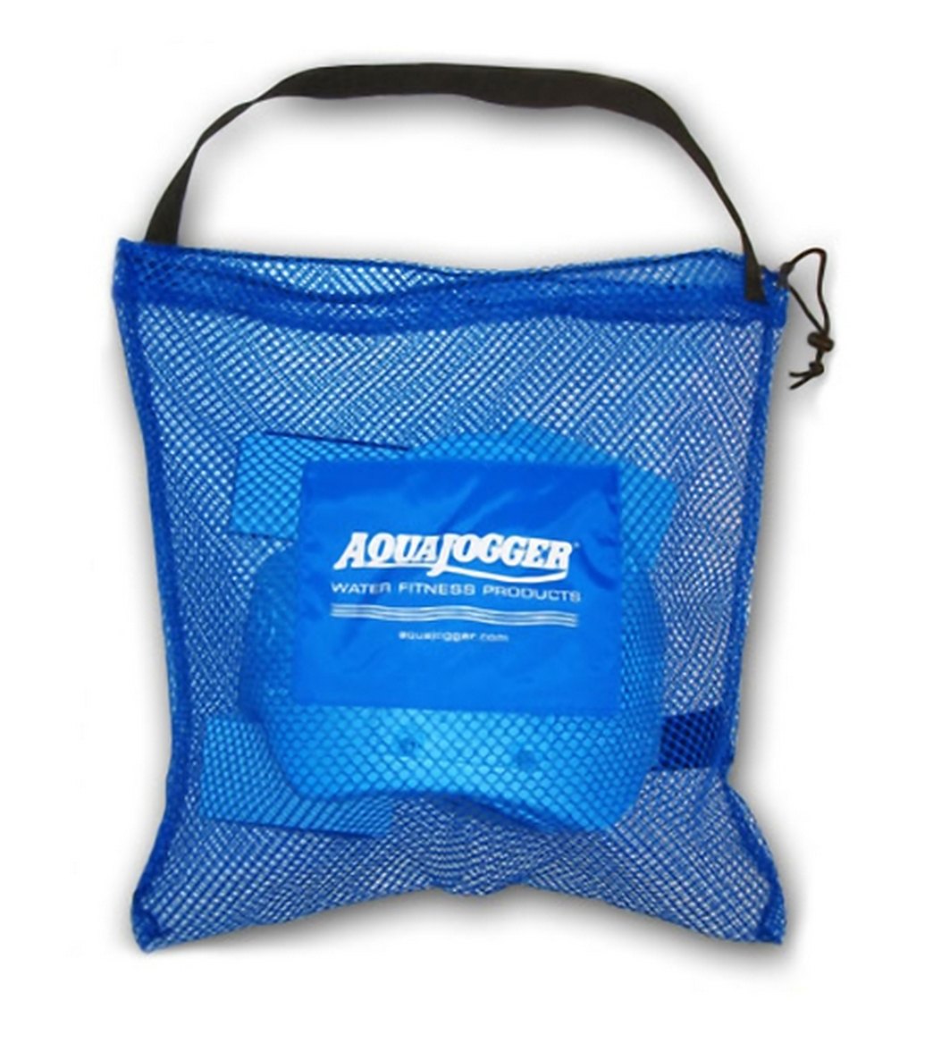 Aquajogger Large Mesh Tote Bag - Blue - Swimoutlet.com
