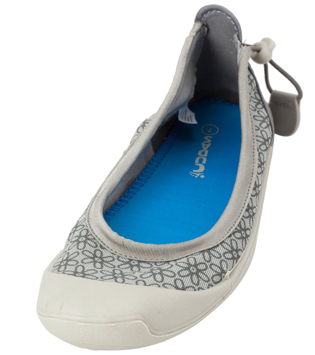 Cudas Women's Catalina Skimmer Water Shoes - Grey 9 - Swimoutlet.com