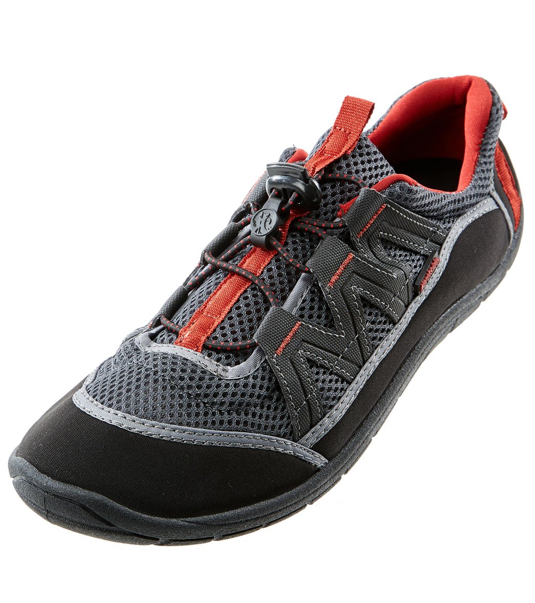 Northside Men's Brille Ii Water Shoes - Dark Grey/Red 8 - Swimoutlet.com