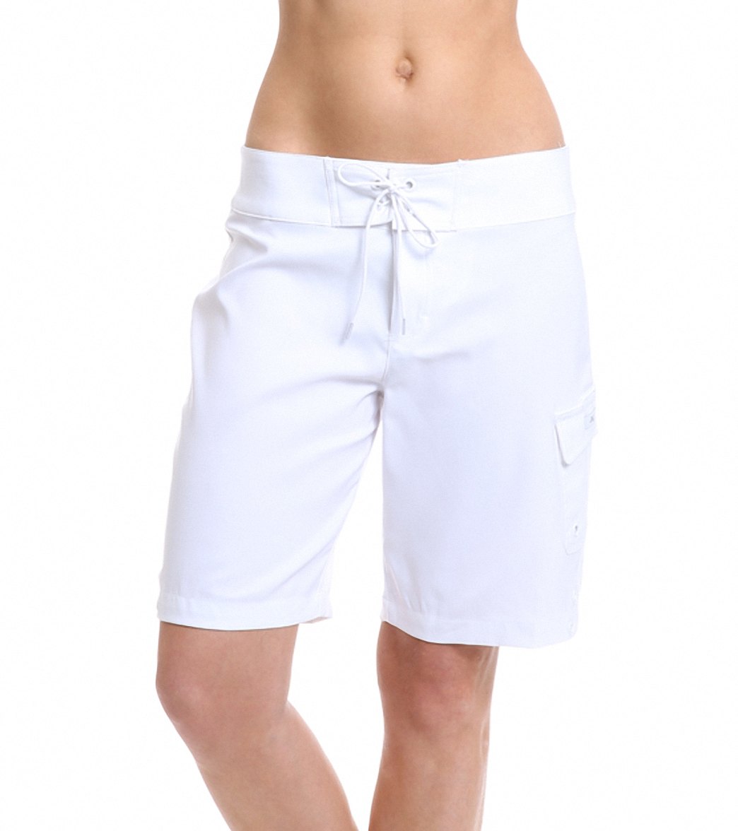 Jag Solid Long Board Short at Free Shipping