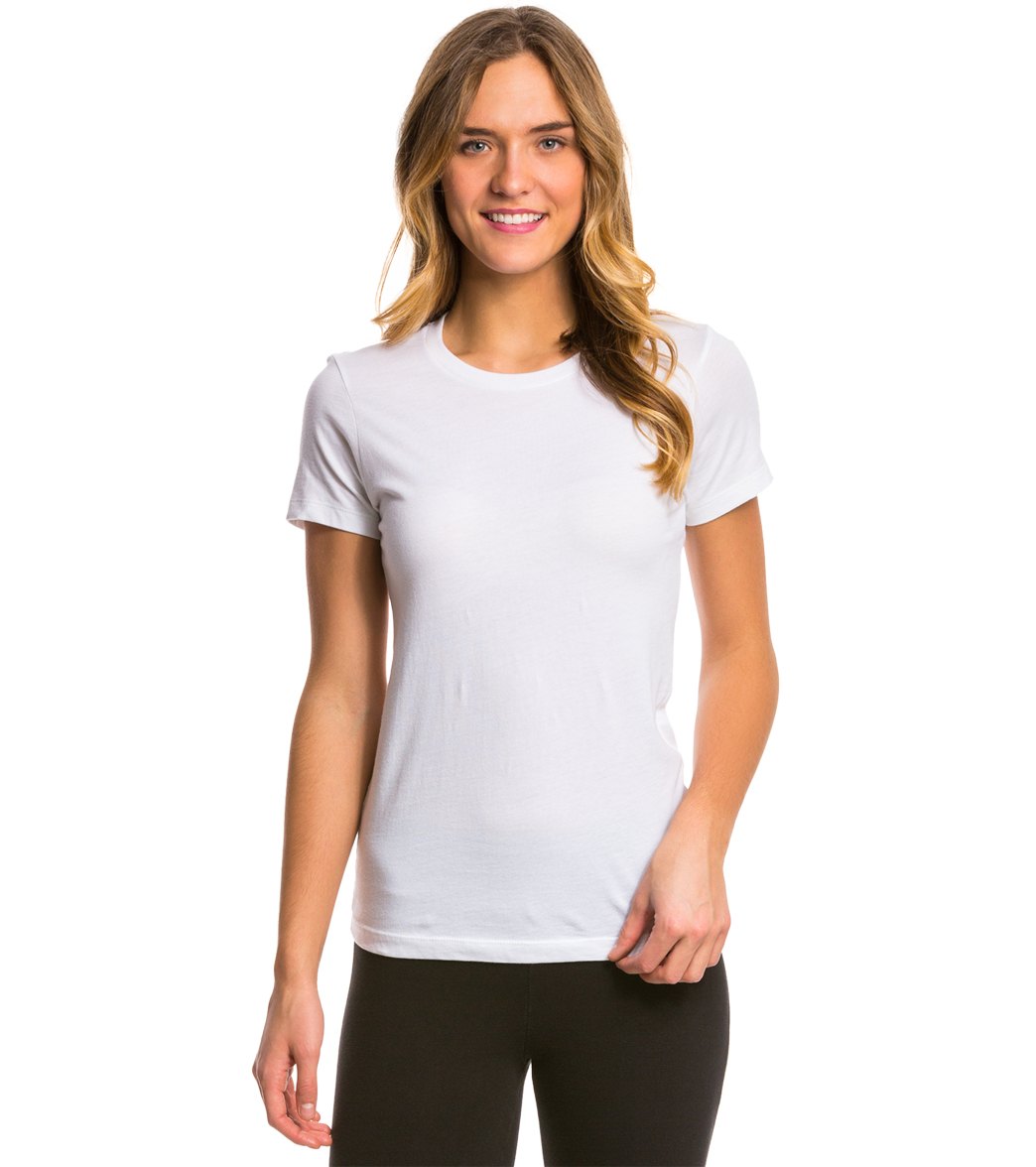 Speedo Women's Back Logo S/S Tee at SwimOutlet.com