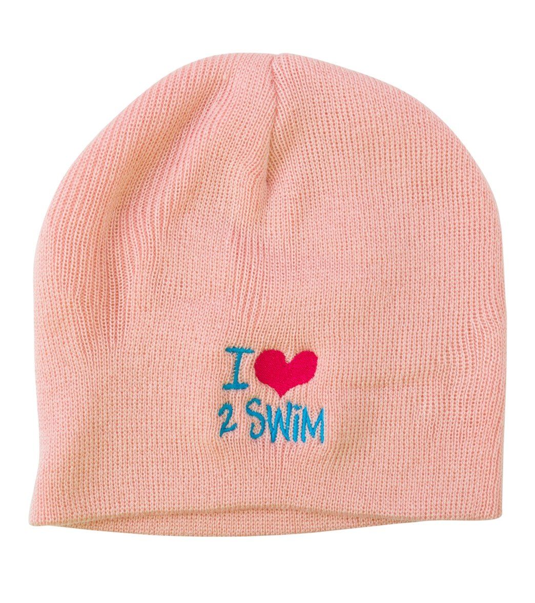 Image Sport I love to Swim Beanie at