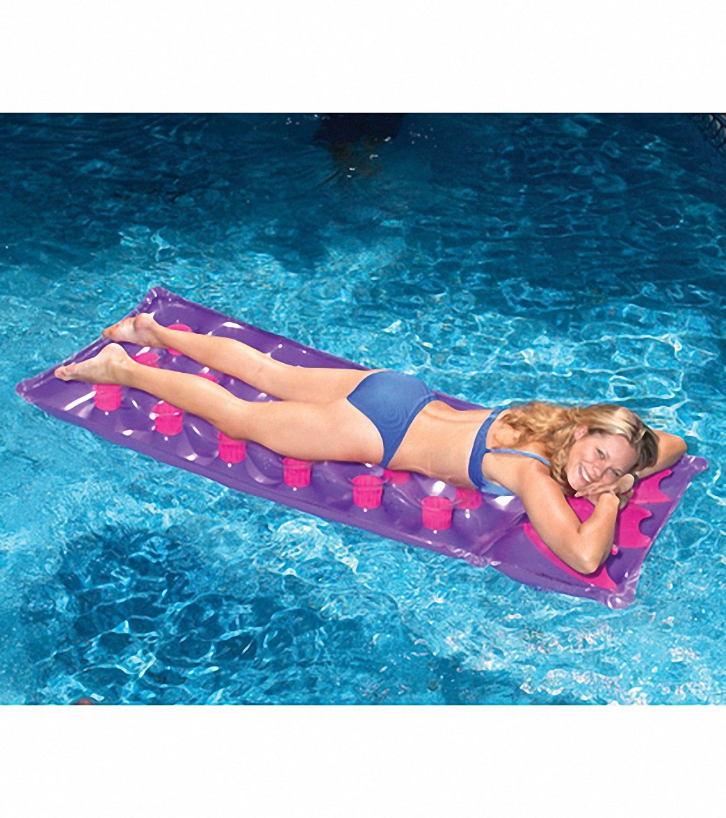 Swimline 76 Pocket Inflatable Pool Mattress - Assorted Color - Swimoutlet.com