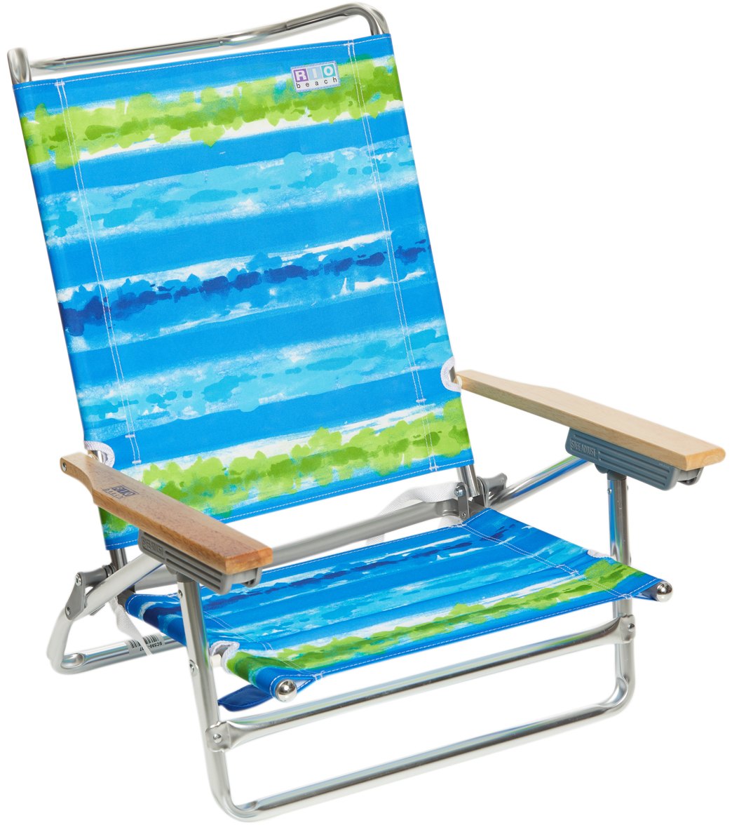 New Rio Brands 5 Position Beach Chair 